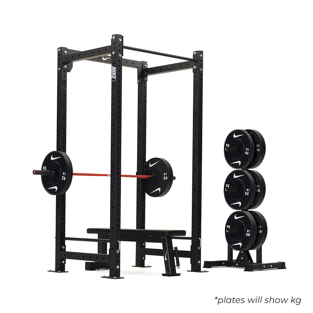 Nike Strength Alpha Home Gym Setup - Squat Cage